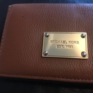 Michael Kors Luggage Brown Wallet